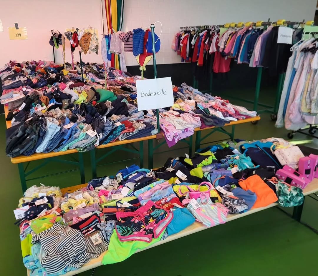 Verkaufsbereich beim letzten Markt